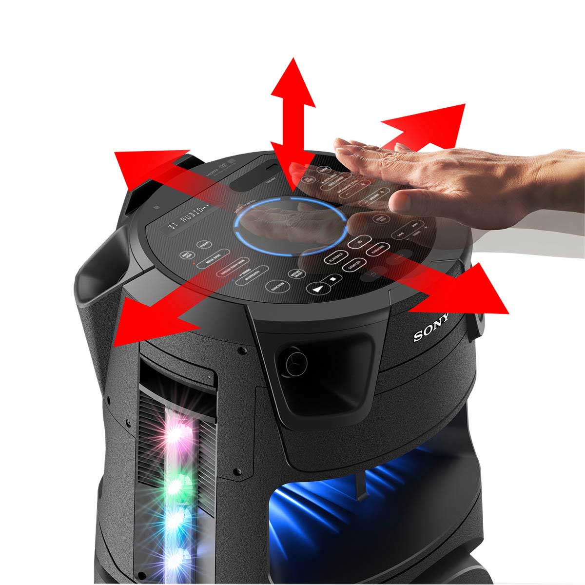 Bafle Sony JBB He Partylight MHC-V73D image number null
