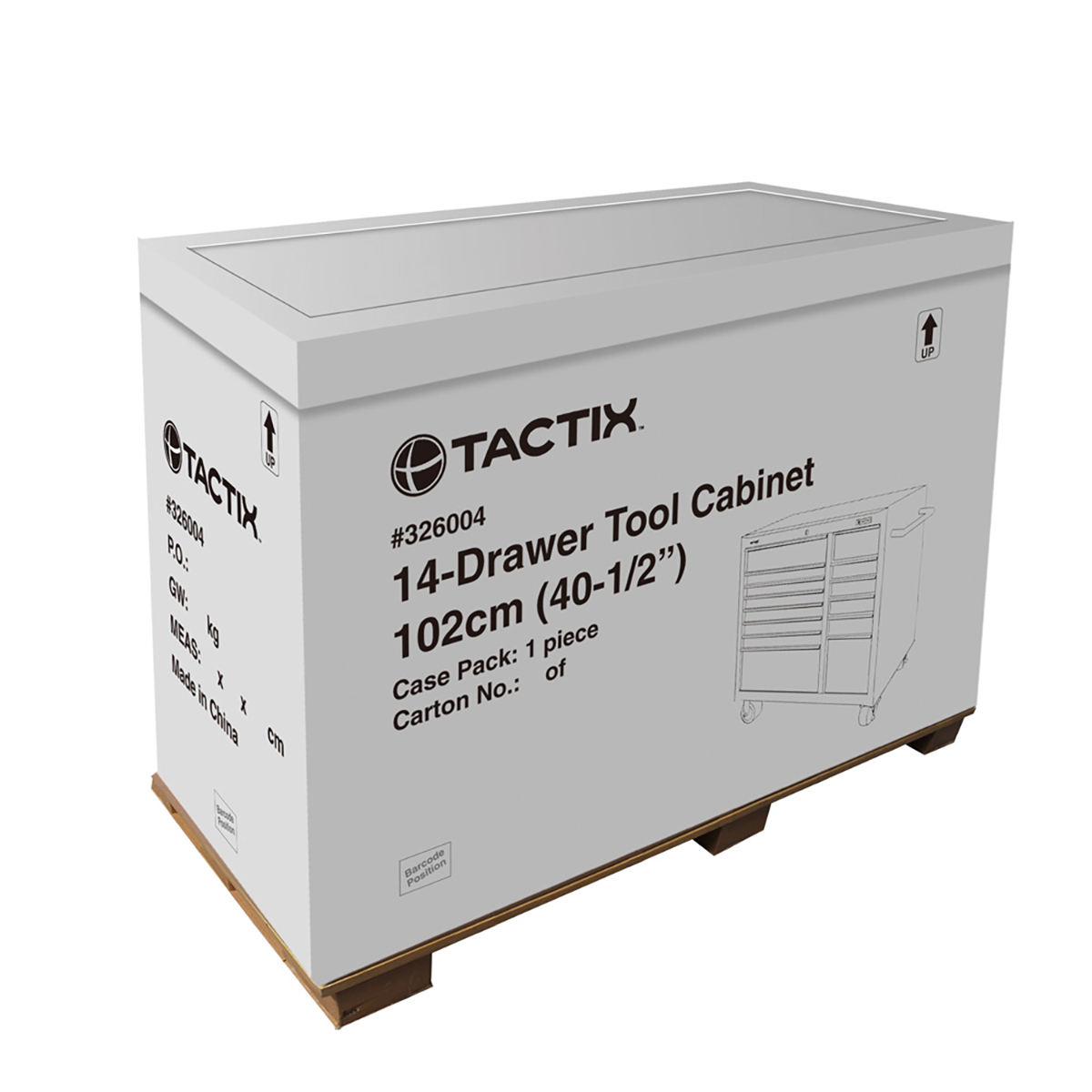 Gabinete de 14 Cajones Tactix 102 Cm (40-1/2 In) image number null