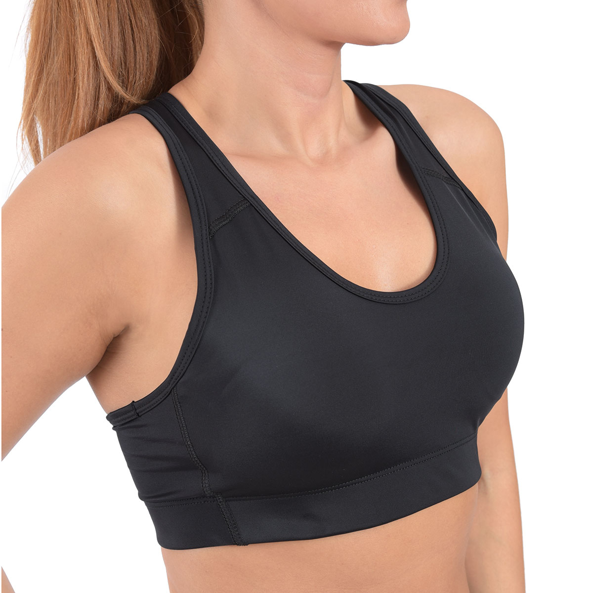Top B&aacute;sico Con Copas De Naylon For Intelligent Trainers  Para Mujer image number null