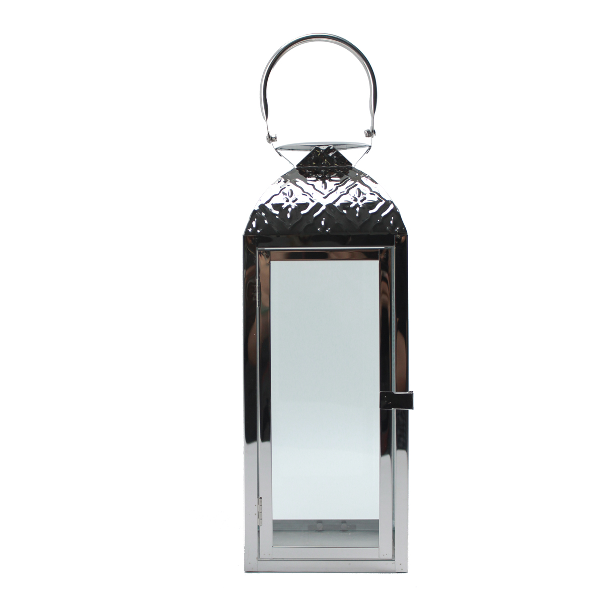 Vintage Home Linterna Galvanized Silver M image number null