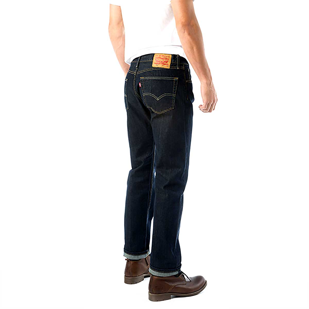 Jeans B&aacute;sico Recto Corte Regular Fit Levi's Para Hombre Universitario image number null