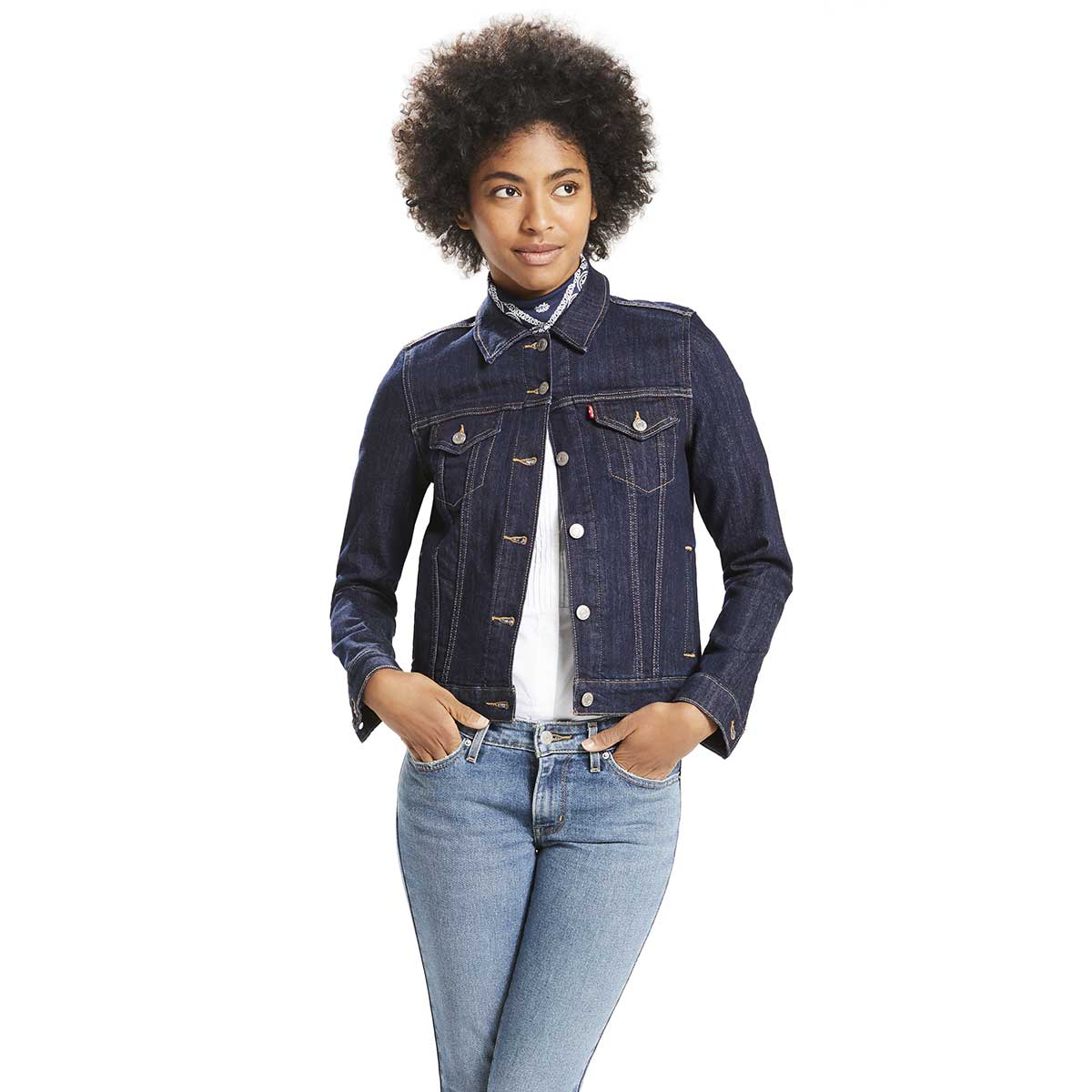 Chamarra Original Trucker Levi's Para Mujer image number null