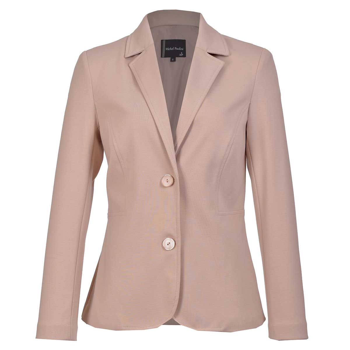 Saco Liso 2 Botones Michel Paulini Para Mujer image number null