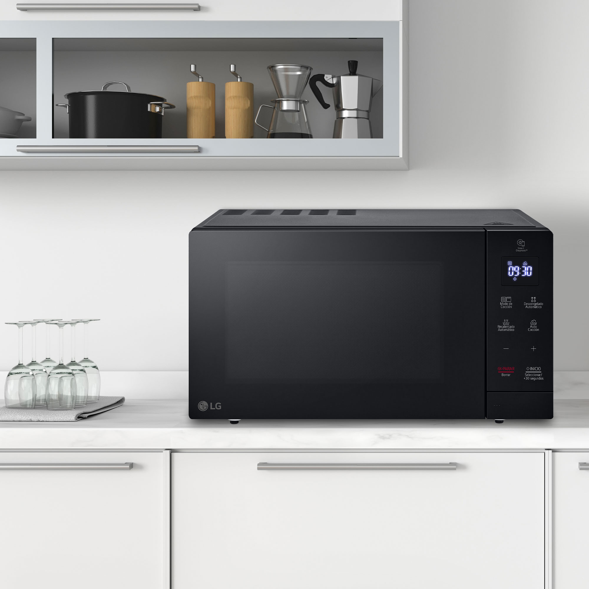 Horno de Microondas LG NeoChef MH7032JAS image number null