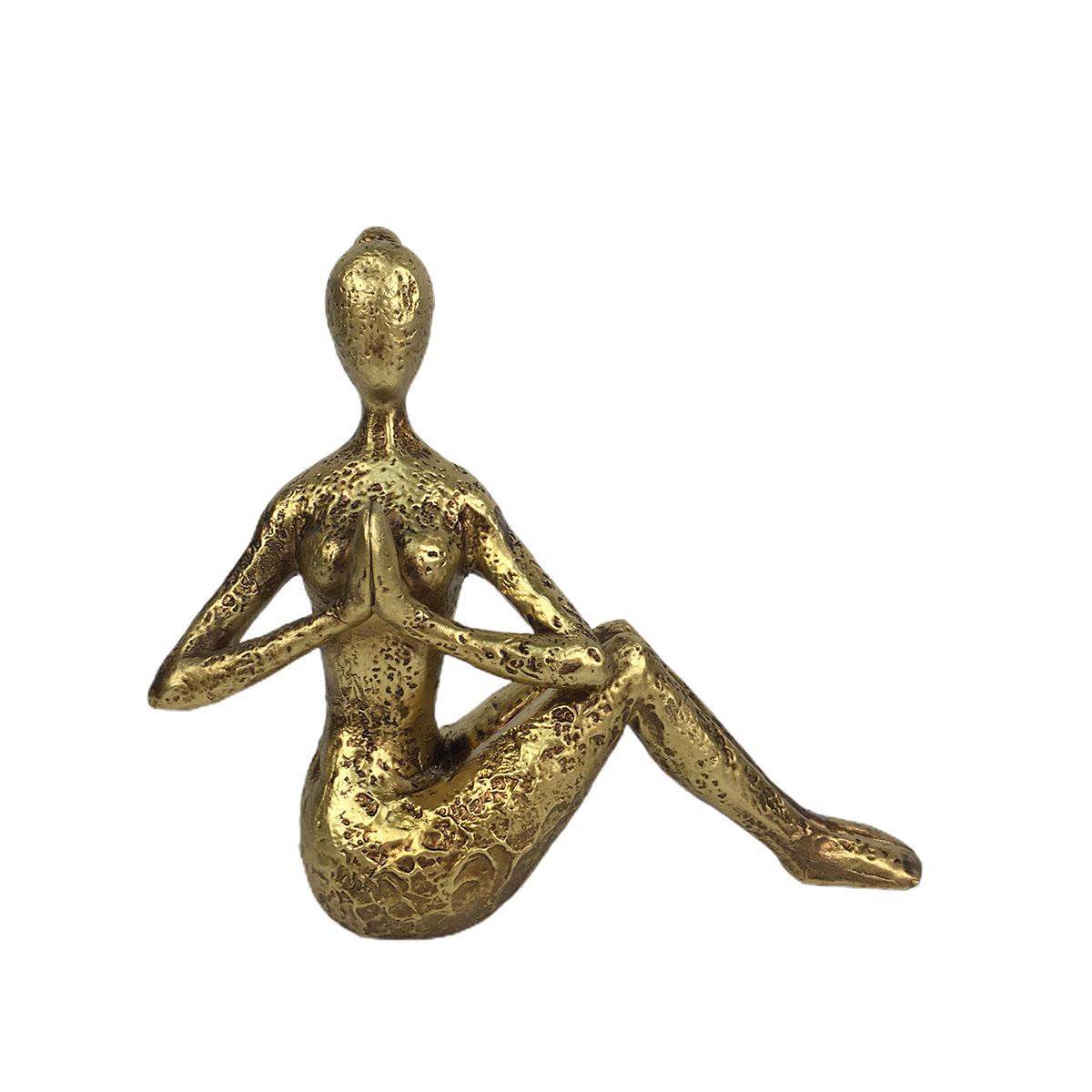 Mujer Yoga Gold Vintage Home image number null