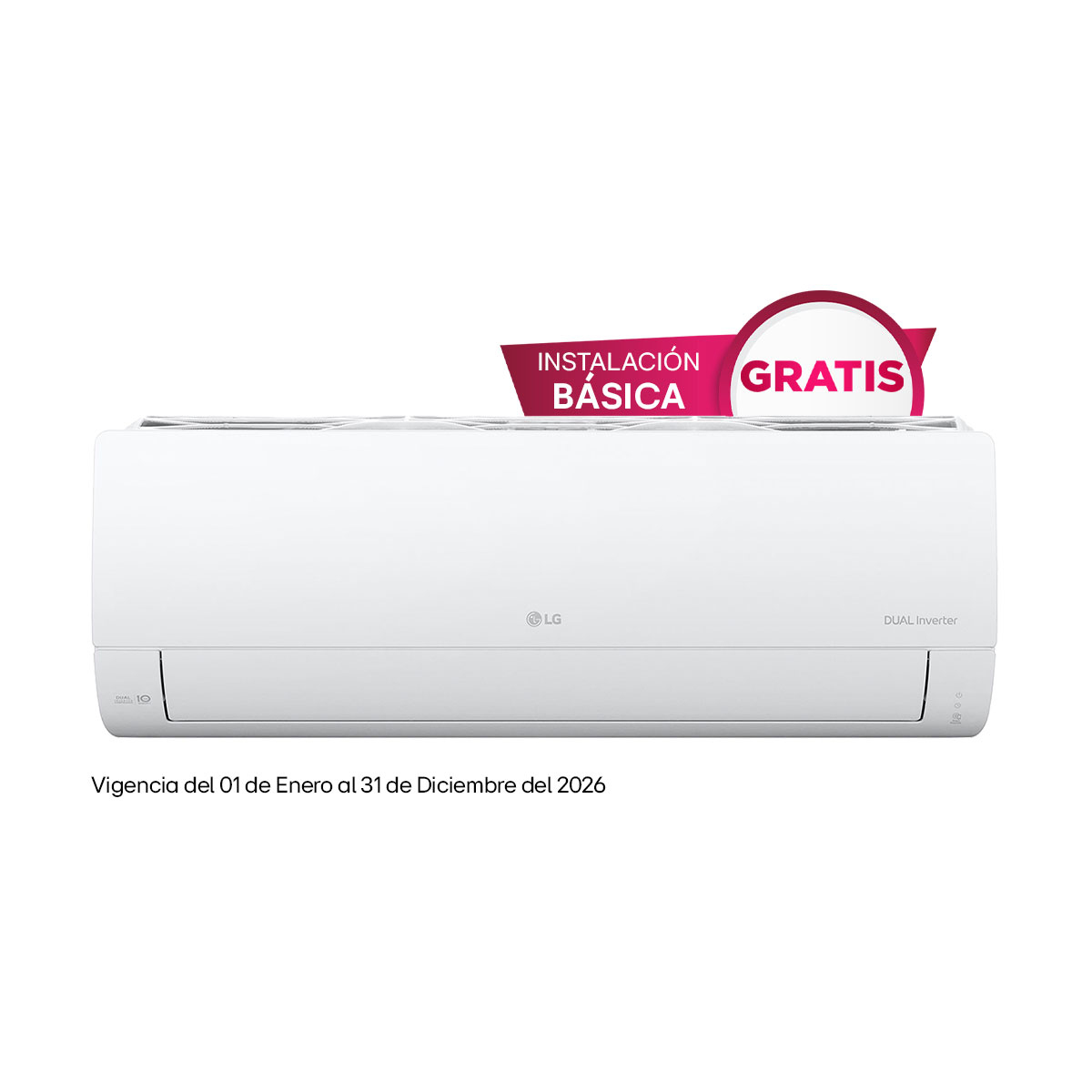 Aire Acondicionado Lg Minisplit  Dual Inverter Blanco Vx122c8 image number null