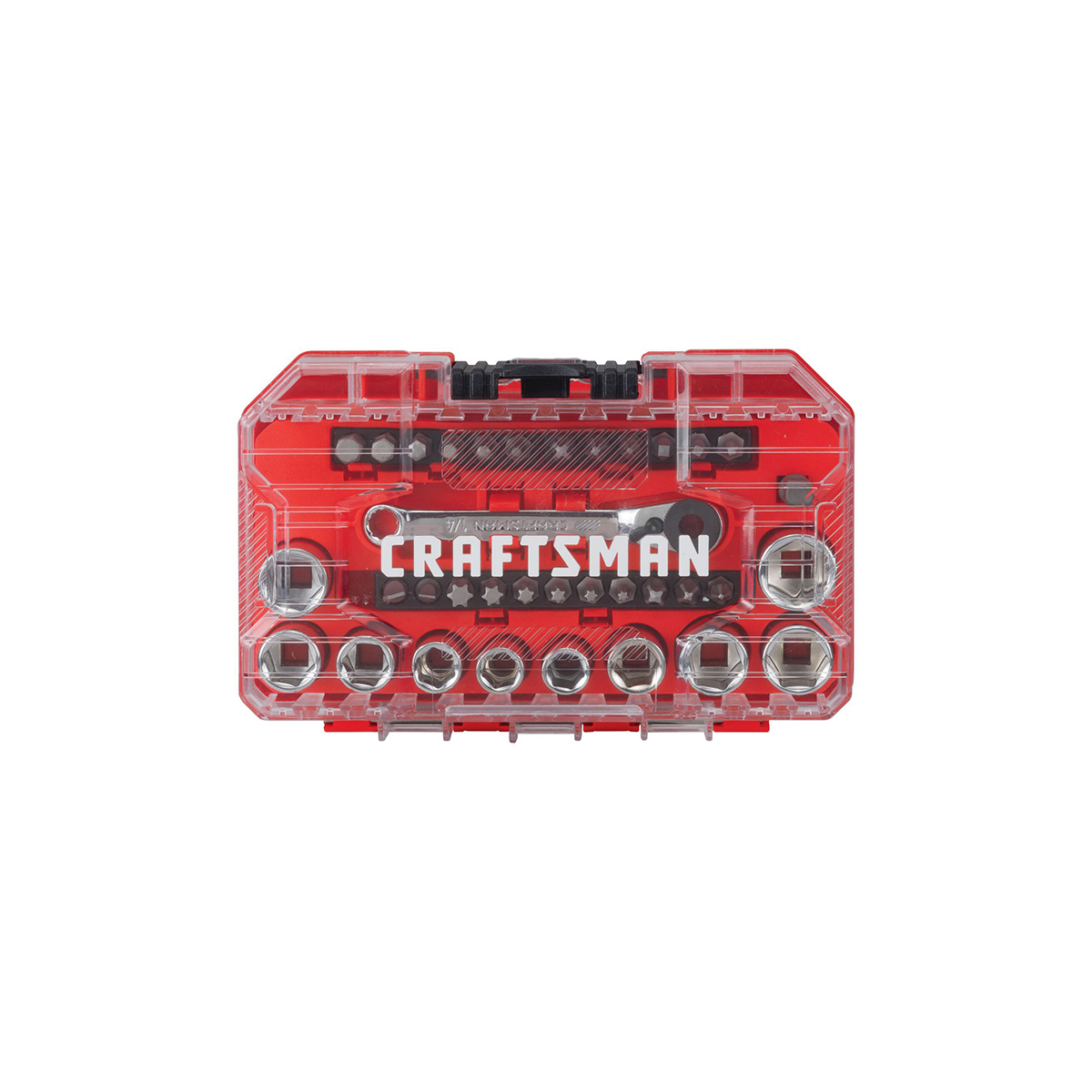 Set 35 Piezas Puntas Y Dados &Aacute;ngulo Recto Craftsman image number null