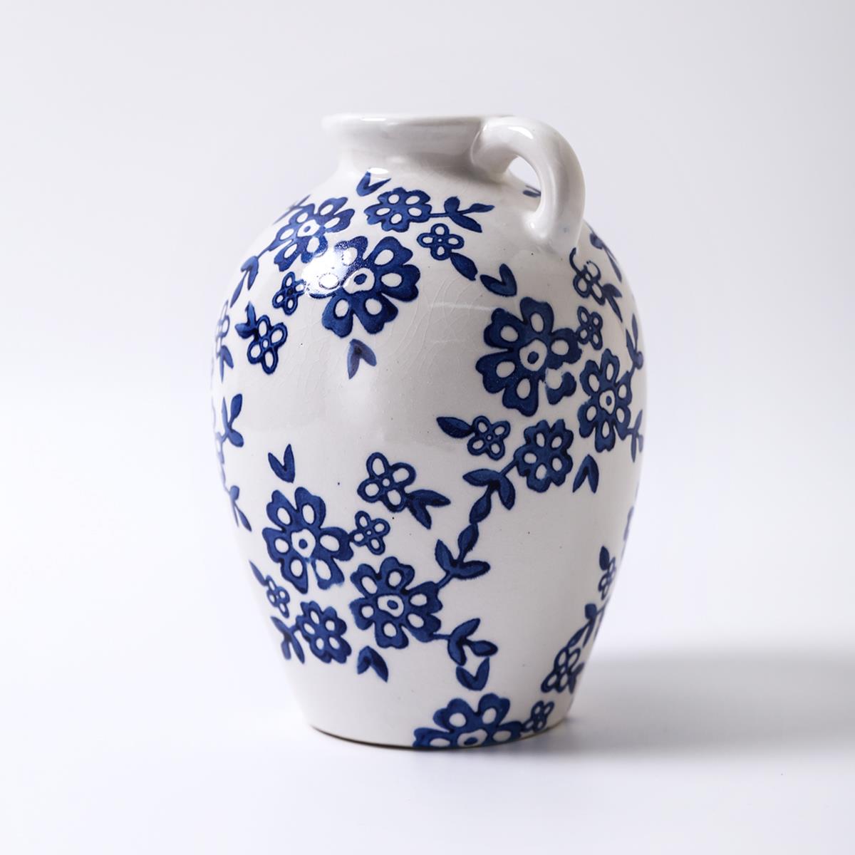 Vasija Juego Floral Blue  Vintage Home image number null