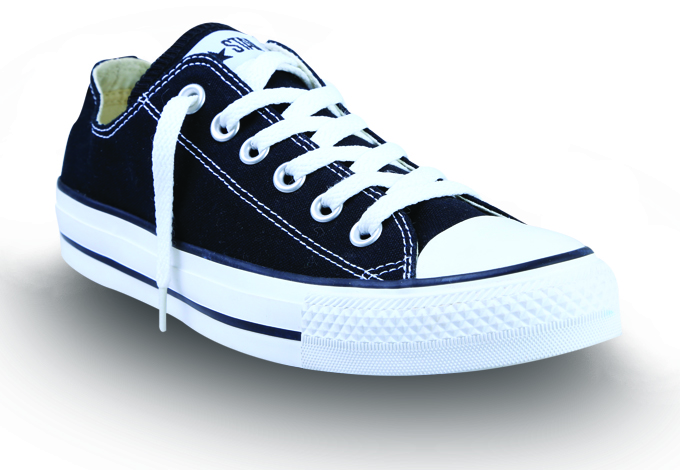 Tenis Choclo De Lona Negros Converse image number null