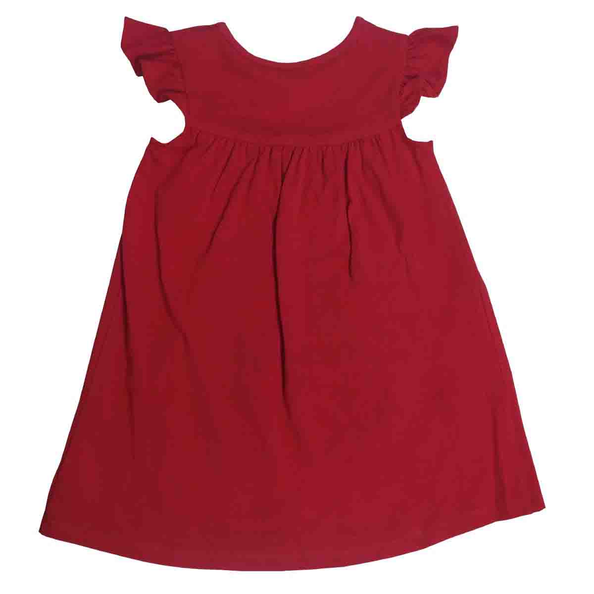 Vestido Rojo Con Mo&ntilde;o Coccolato Para Beb&eacute; image number null