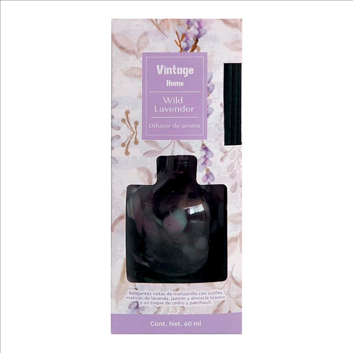 Difusor De Fragancia Lavanda Vintage Home image number null