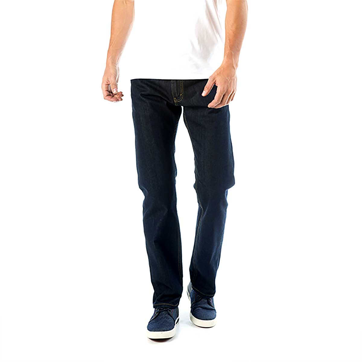 Jeans B&aacute;sico Recto Corte Regular Fit Levi's Para Hombre Universitario image number null
