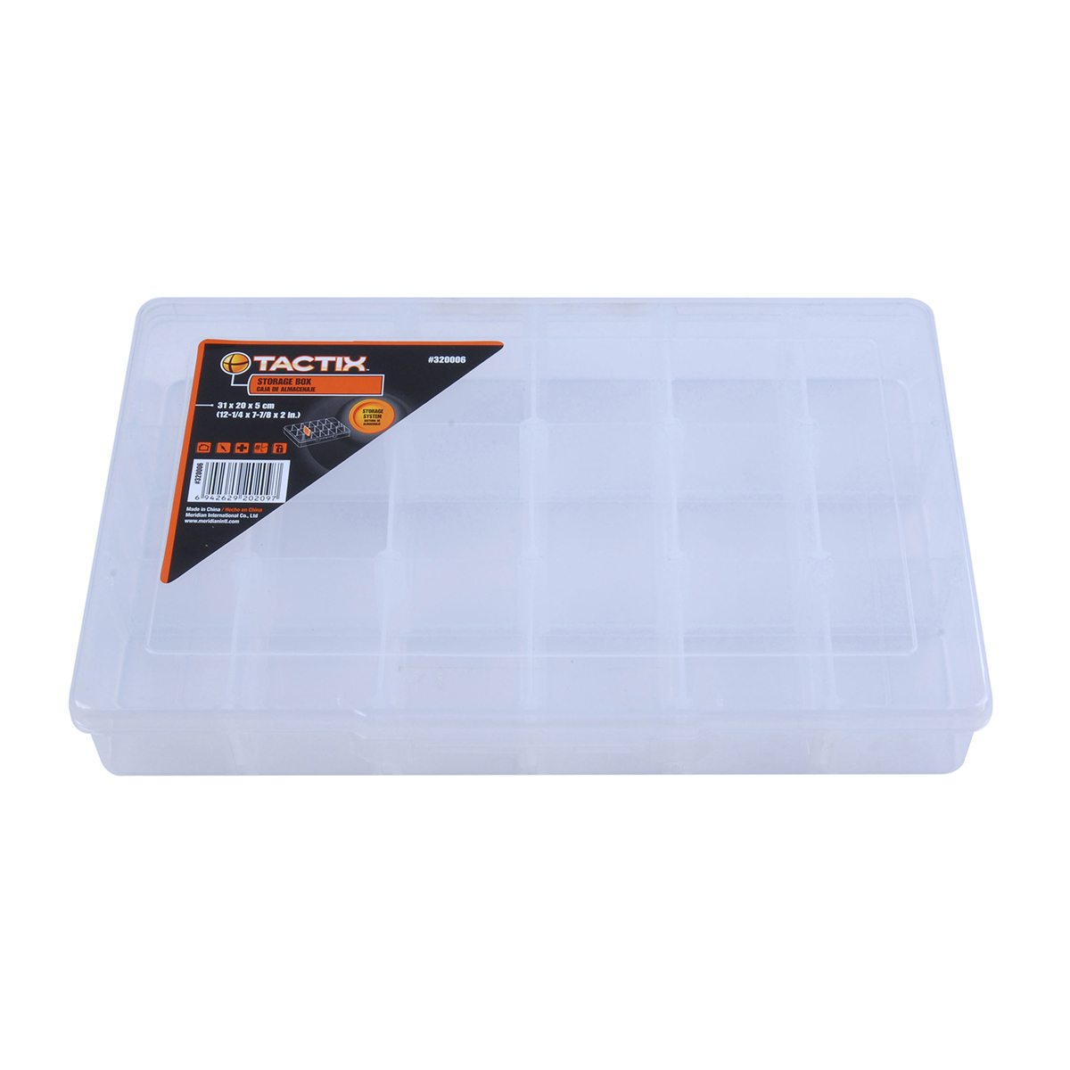 Caja Organizaci&oacute;n 18 Compartimientos (L) Tactix image number null