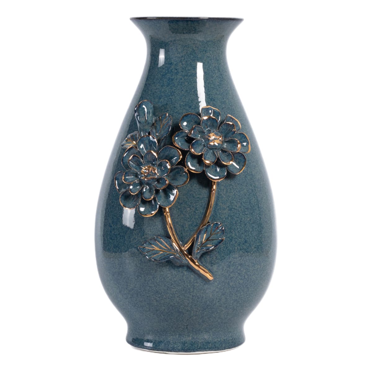 Vasija Floral Blue Vintage Home image number null