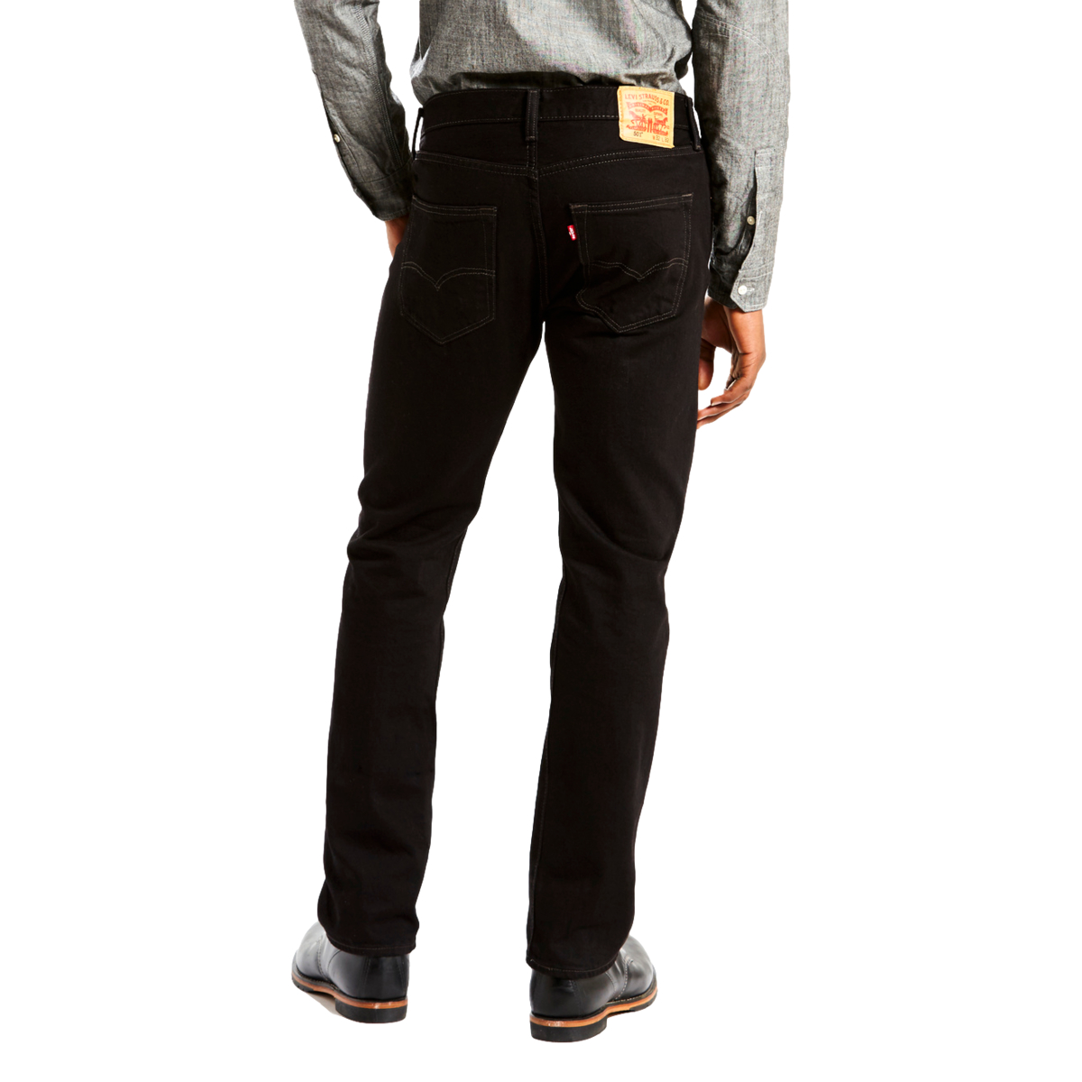Jeans Recto Semi Ajustado Levi's 501 Para Hombre Universitario image number null