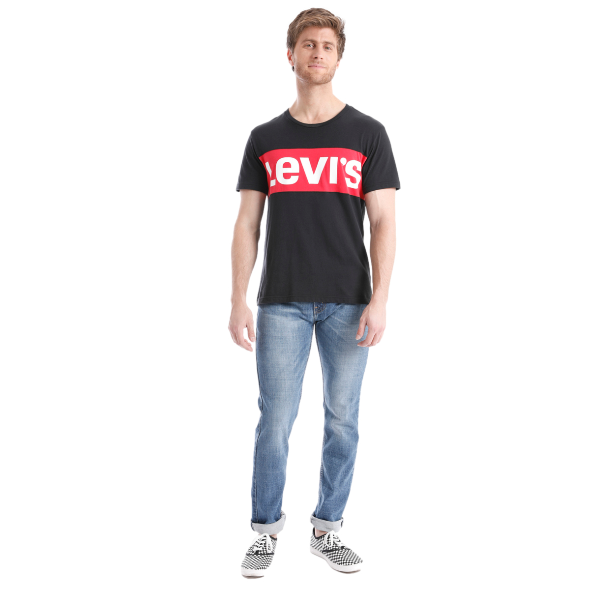 Jeans B&aacute;sico Pierna Slim Levi's Para Hombre Universitario image number null