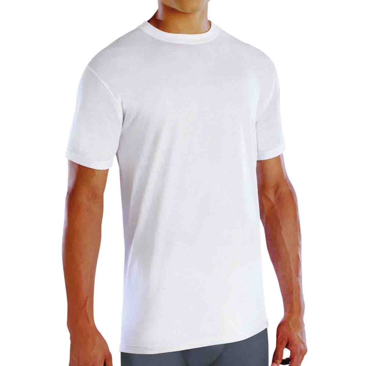 Playera De Algod&oacute;n Para Hombre Premium Ultra Suave Blanco Con Cuello Redondo Paquete De 3 Fruit Of The Loom image number null