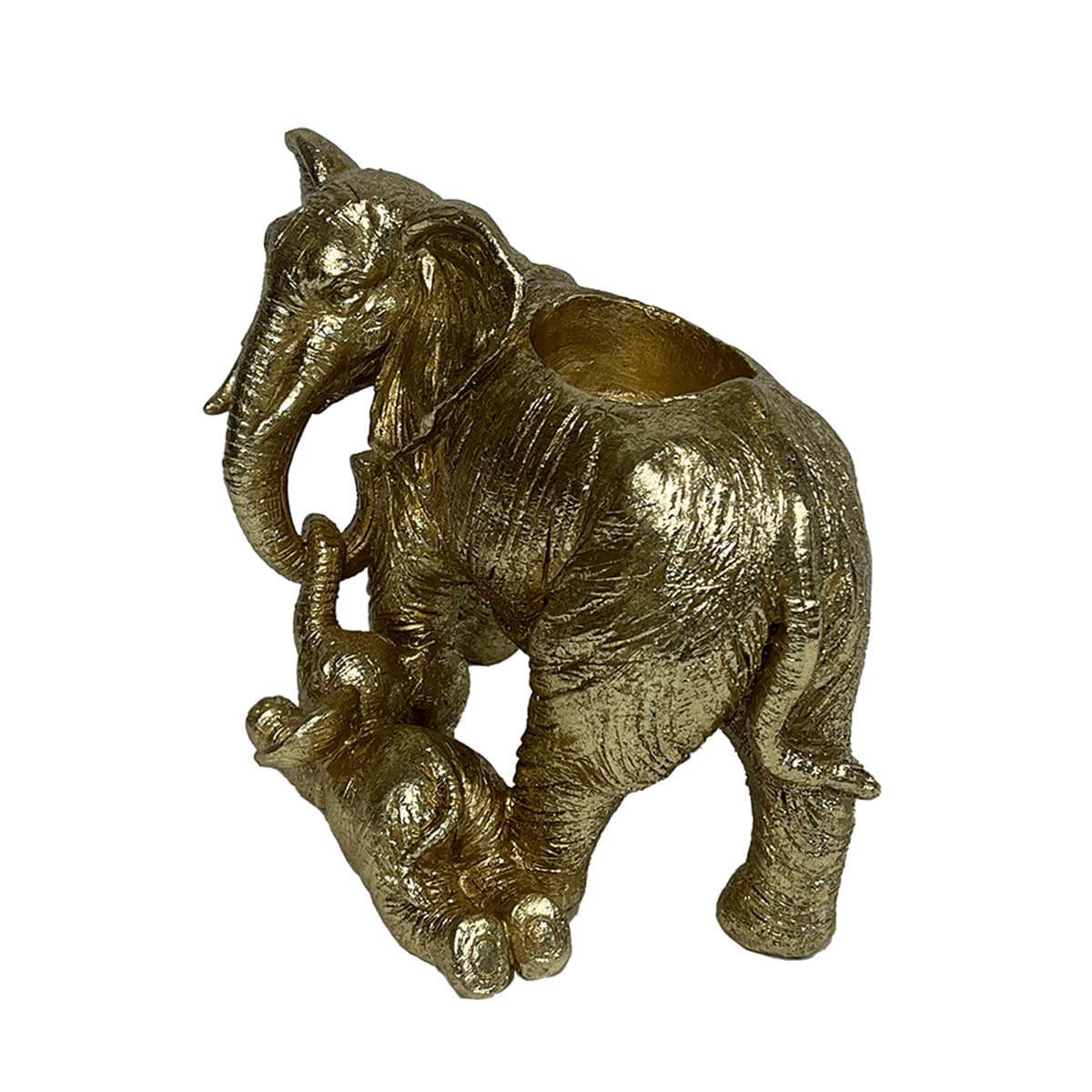 Elefante Child Gold  Vintage Home image number null