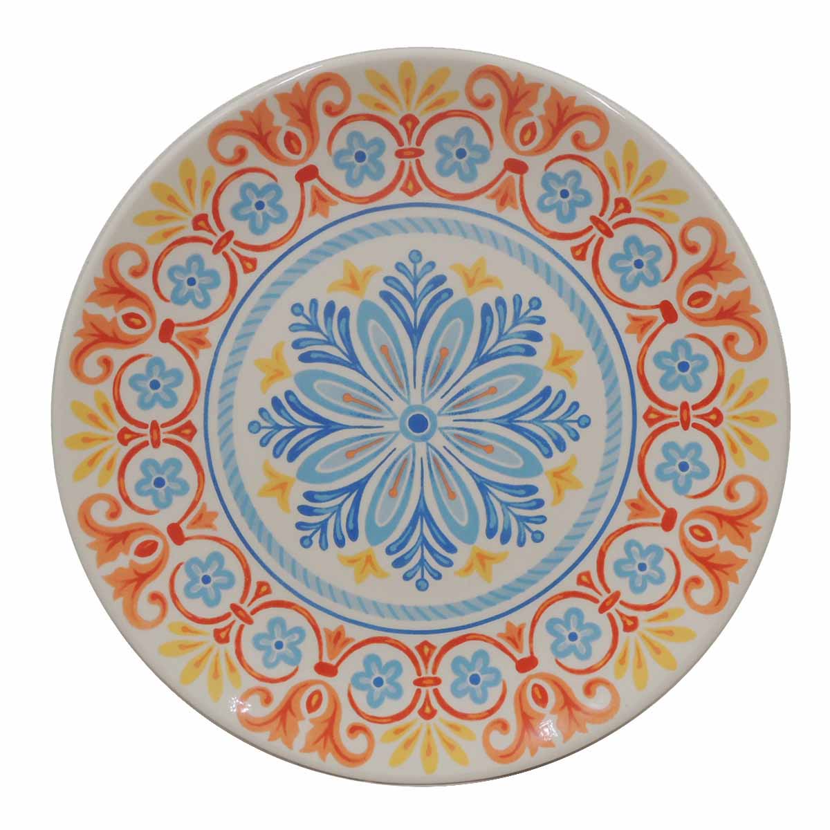 Plato Para Ensalada Folklore Vintage Home image number null