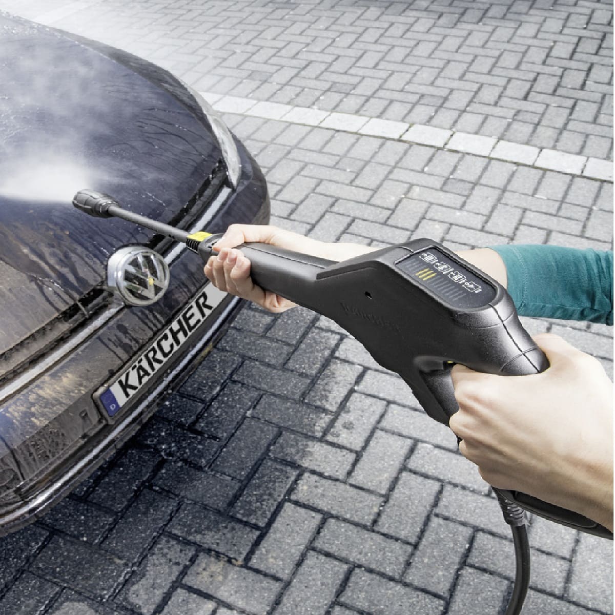 Lavadora El&eacute;ctrica 1700 psi c/ Paro Autom&aacute;tico Karcher image number null