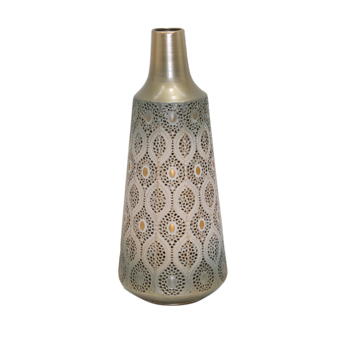 Vasija de Metal Peack VINTAGE HOME image number null