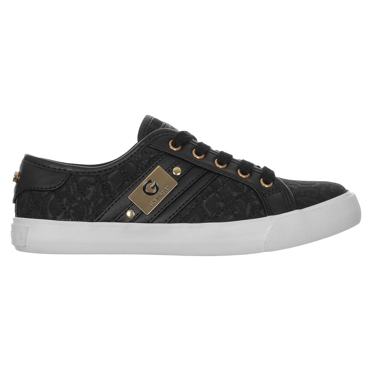 Tenis Negro Con Detalle De Marca G By Guess image number null
