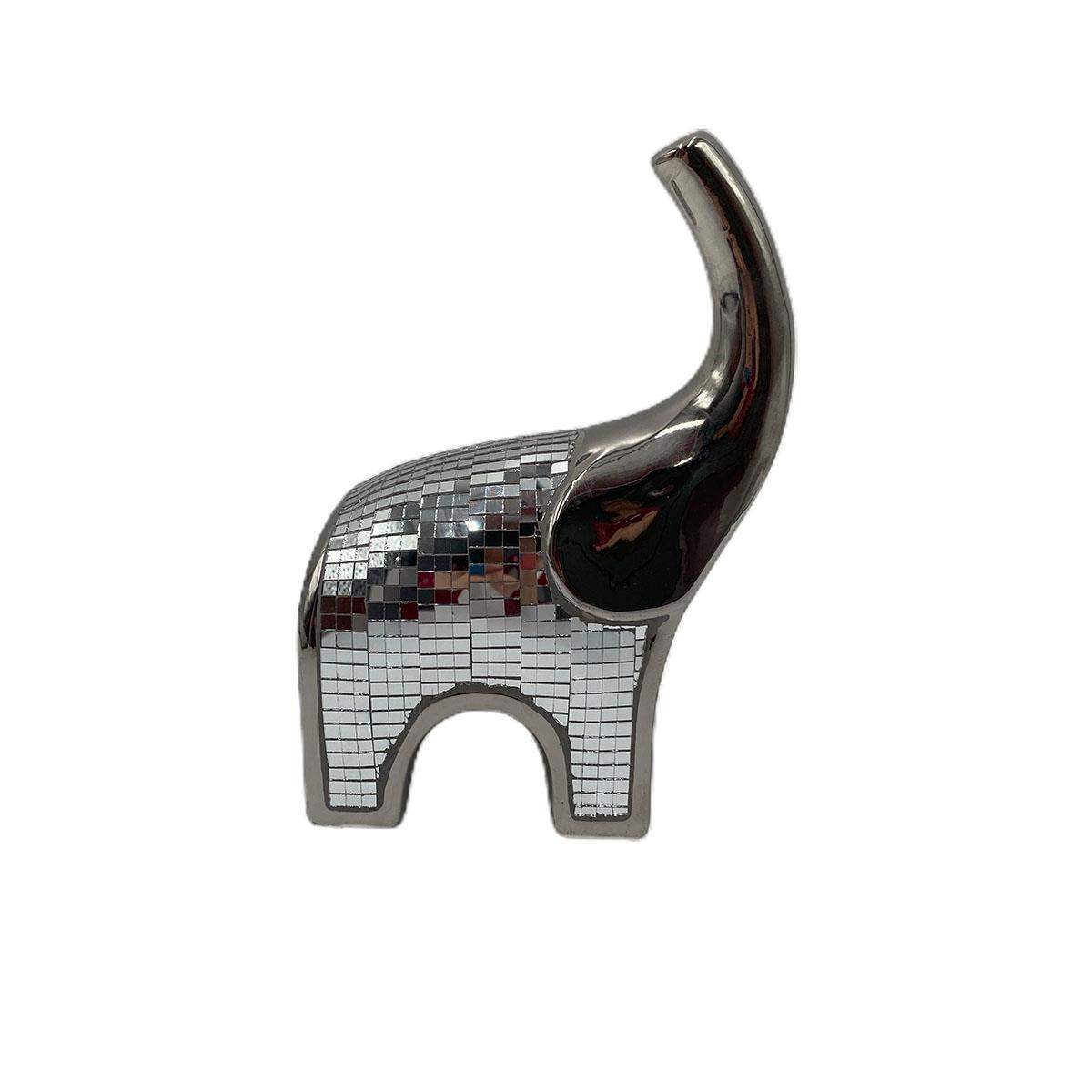 Elefante Mosaic Silver Vintage Home image number null