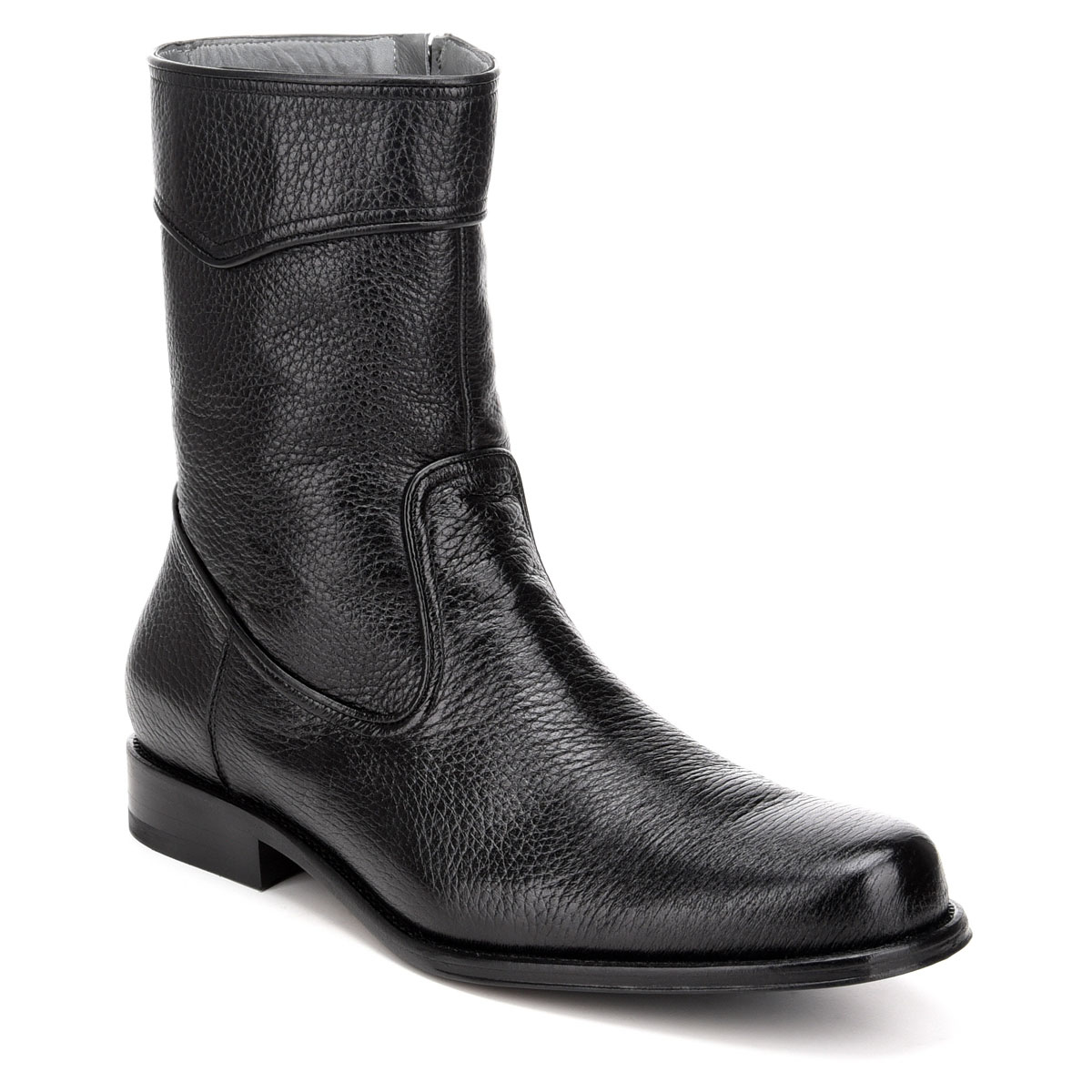 Bota Piel Franco Cuadra Para Hombre image number null