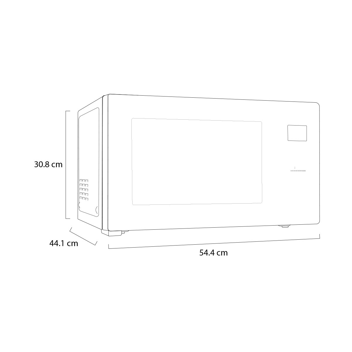 Horno de Microondas Lg Neochef 1.5 Ft MS1597DIS image number null