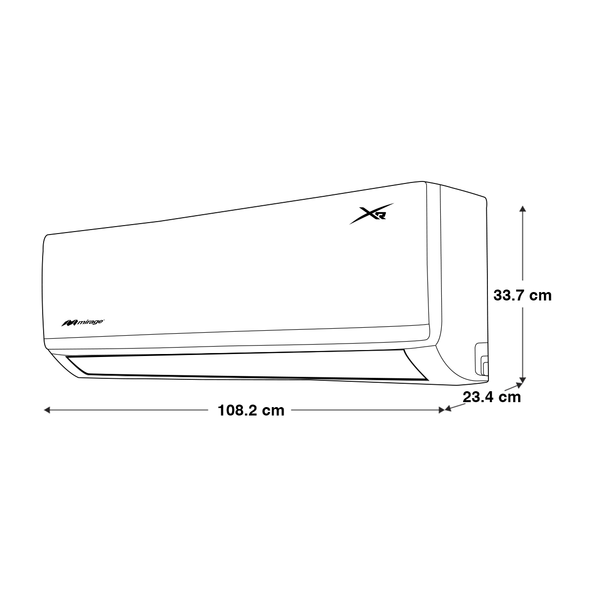 Mini Split Xr Onoff 2Ton Sf 230V MIRAGE image number null